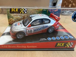 Coche Scalextric Hyundai Accent WRC