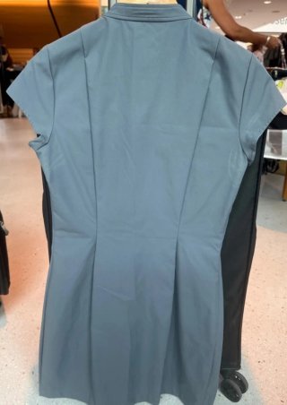 Vestido Zara mujer gris