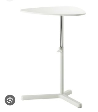 Mesa auxiliar IKEA SVARTASEN Roja