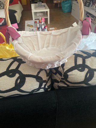 4 Cestas Decorativas Bodas/Comuniones/Bautizos