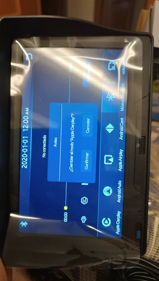Pantalla Coche CarPlay Android Auto 7