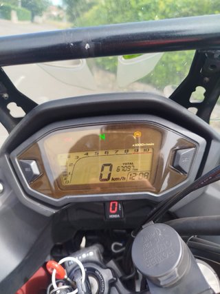 Honda CBX 500 Adventure Negra/Roja