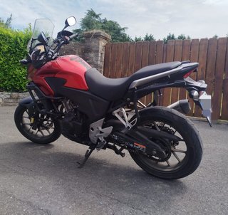 Honda CBX 500 Adventure Negra/Roja