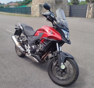 Honda CBX 500 Adventure Negra/Roja