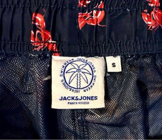Bañador estampado cangrejos Jack & Jones, talla S