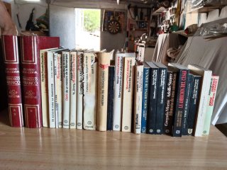 Colecciones de libros diferentes