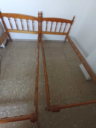 Estructura de camas/litera de pino