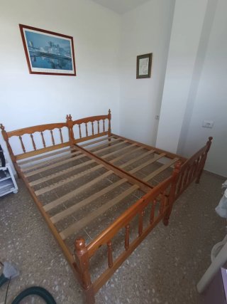 Estructura de camas/litera de pino