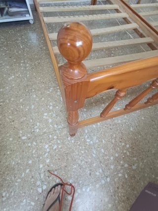 Estructura de camas/litera de pino