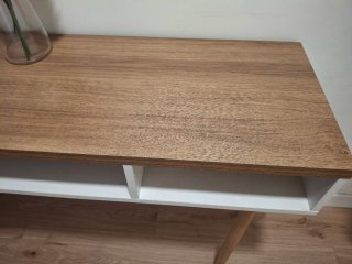 Mueble recibidor entrada madera