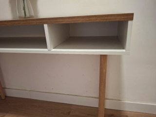 Mueble recibidor entrada madera