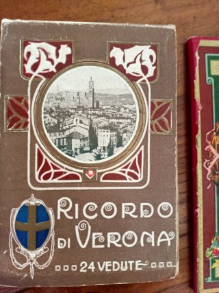 Cartoline vintage Napoli, Verona, Roma