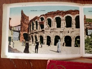 Cartoline vintage Napoli, Verona, Roma