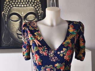 Vestido largo midi de Desigual. Talla M