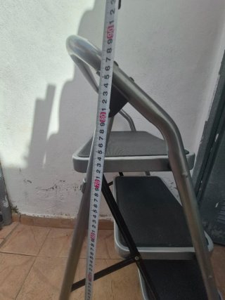 Escalera plegable 3 peldaños