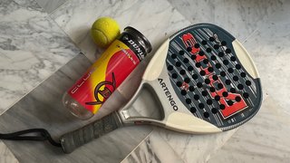 2 Racchette da Padel + Custodia + Palla
