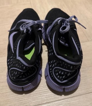 Zapatillas Nike Free Mujer Negras y Moradas