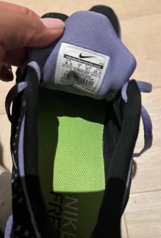 Zapatillas Nike Free Mujer Negras y Moradas
