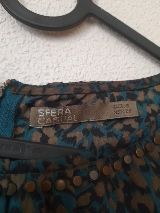 Vestido Sfera Animal Print Talla S
