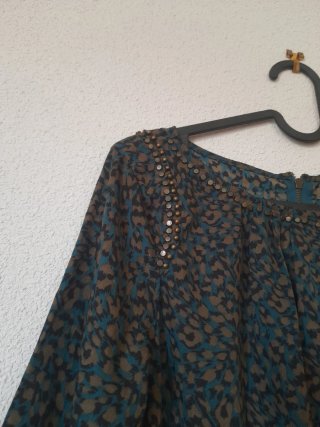 Vestido Sfera Animal Print Talla S