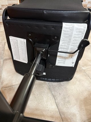 Silla de escritorio negra
