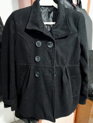 Chaqueta niña negra