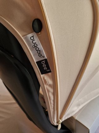 Capota Bugaboo Bee 3 Blanco Off-White Extensible
