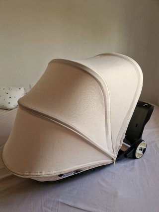Capota Bugaboo Bee 3 Blanco Off-White Extensible