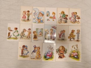 Lote Postales Vintage  Constanza Mary may