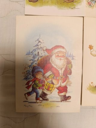 Lote Postales Vintage  Constanza Mary may