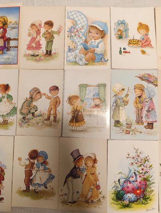 Lote Postales Vintage  Constanza Mary may