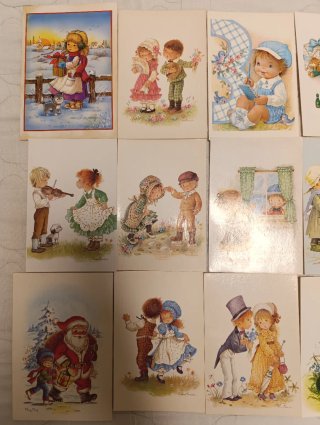 Lote Postales Vintage  Constanza Mary may