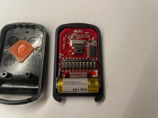 Telecomando cancello 10din / 300 Mhz / Fixed Code