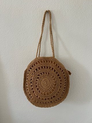 Bolsos de crochet verano beige y marrón