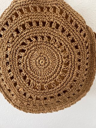 Bolsos de crochet verano beige y marrón