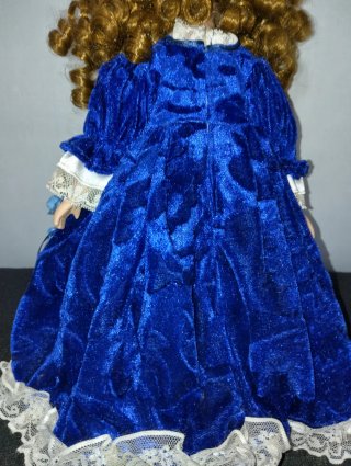 Bambola porcellana vintage da collezione