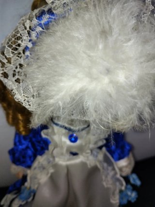 Bambola porcellana vintage da collezione