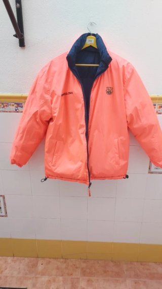 FC Barcelona Chaquetón Reversible Talla S
