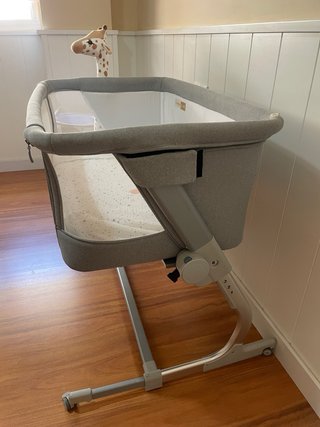 Minicuna / Cuna Colecho Gris