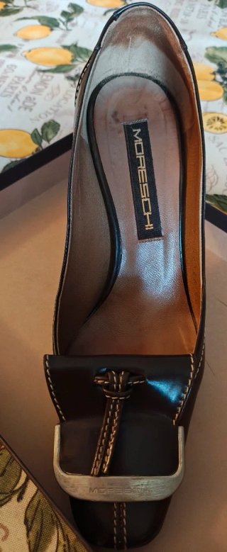 Scarpe Moreschi marroni eleganti