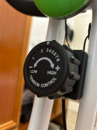 Bicicleta Estática ILICO Verde y Blanca