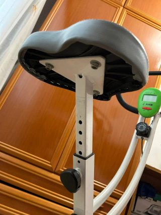 Bicicleta Estática ILICO Verde y Blanca