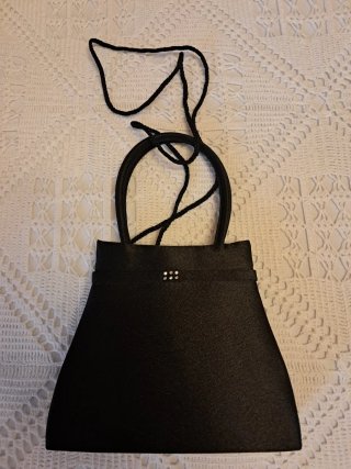 Bolso de mano fiesta negro