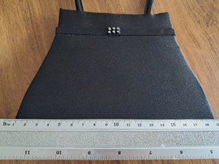 Bolso de mano fiesta negro