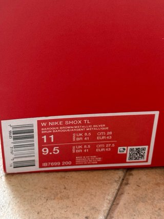 Nike Shox TL Baroque Brown / Talla 43