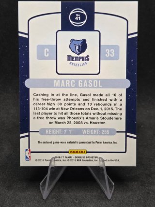Marc Gasol Patch Memphis Grizzlies
