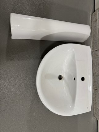 Lavabo Roca con pedestal nuevo