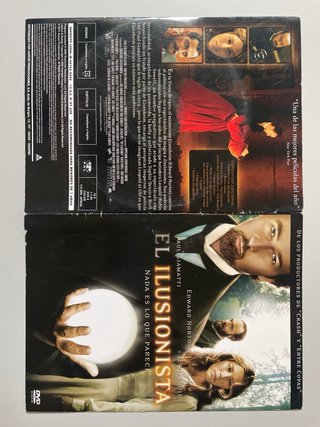 El ILUSIONISTA PELÍCULA DVD