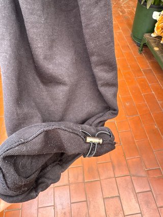 Pantalón Ancho Bershka Negro