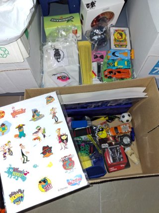 Lote de artículos y accesorios
